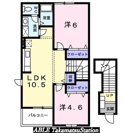 サンライト　リブＡの物件間取画像